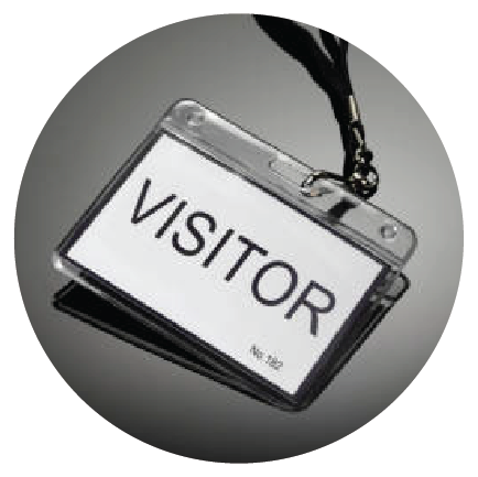 Visitor ID Badges